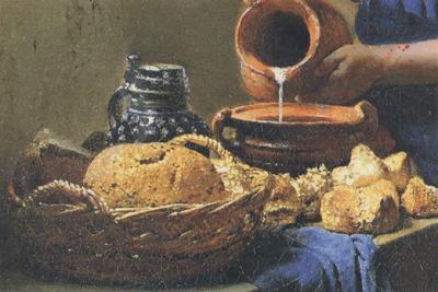 Jan Vermeer The milkmaid  (mk30) Germany oil painting art
